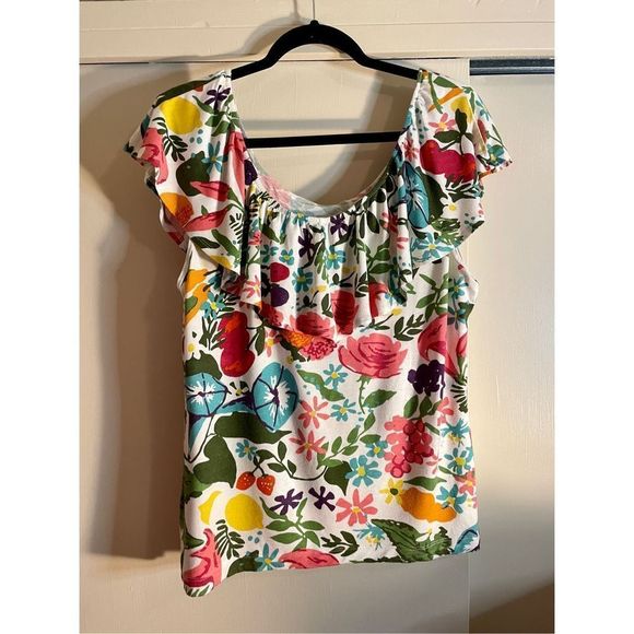 Postmark Cassandra Off The Shoulder Top NWT Large - Picture 10 of 11